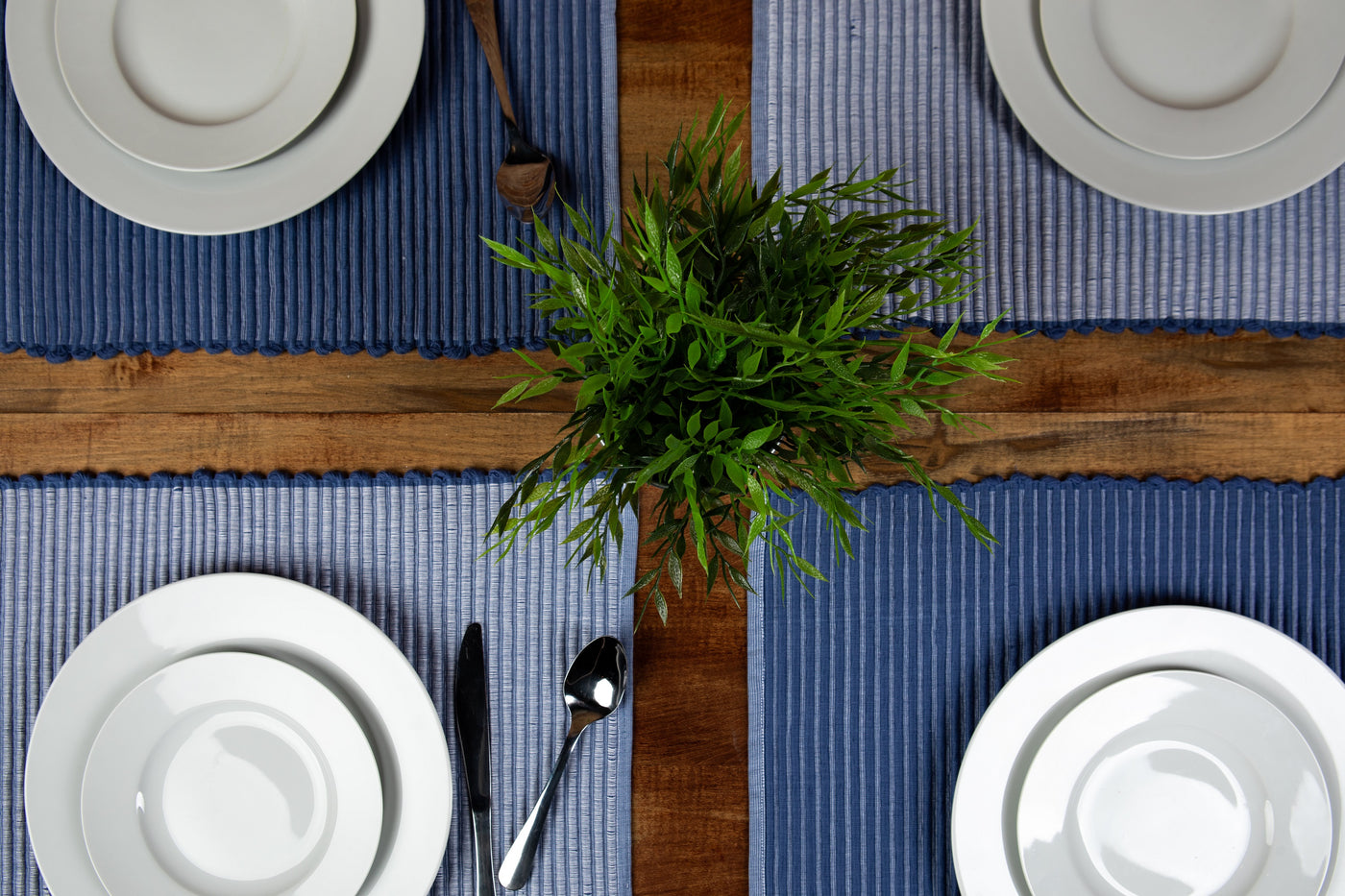 sticky toffee placemats blue