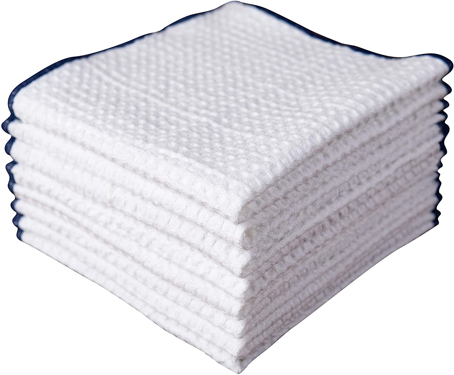 100% Cotton waffle Weave Kitchen Quick Drying Dish Towels 12x12