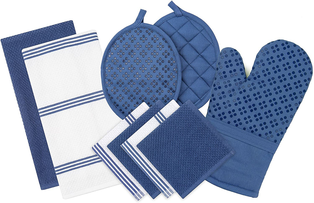 Kitchen towel and mitt set sale