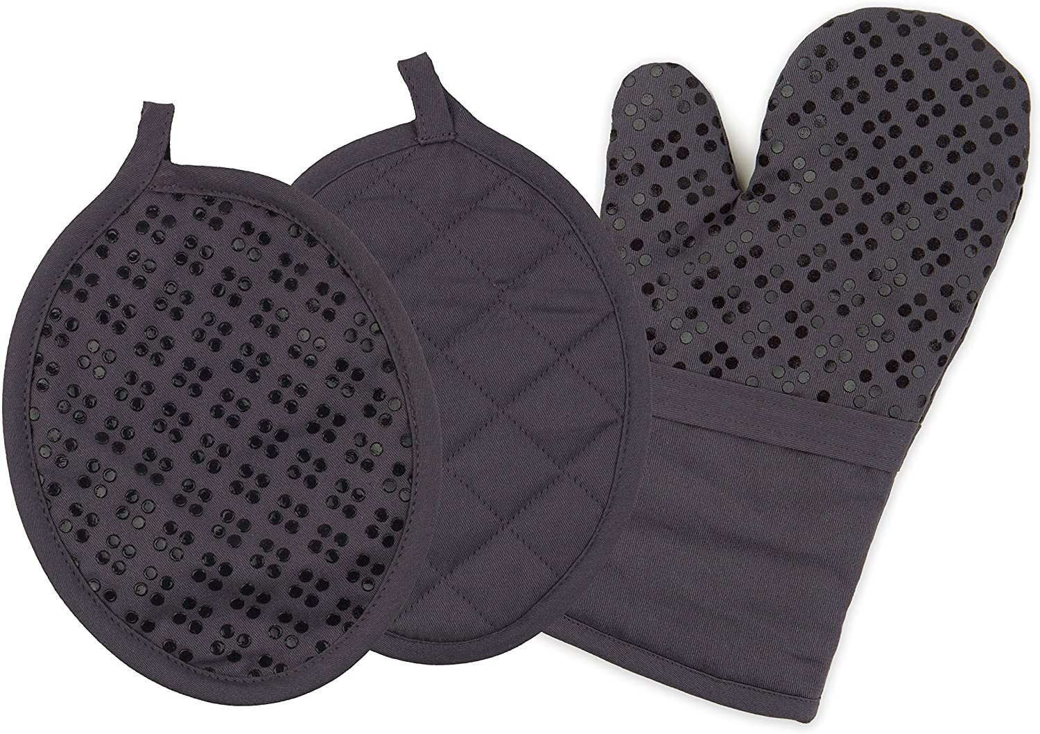 Oven Mitts Pot Holders Sets  Silicone Pot Holders Oven Mitts