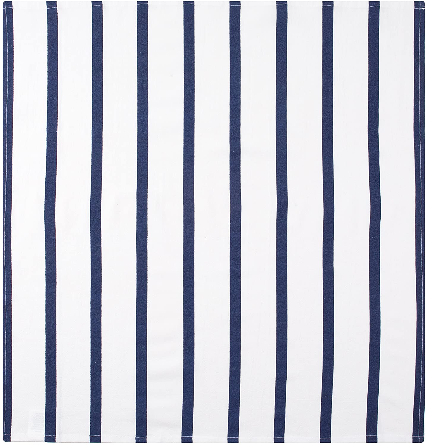 Sticky Toffee Cotton Flour Sack Kitchen Towels, Anchor and Stripe Nautical Prints, 3 Pack, 28 x 29