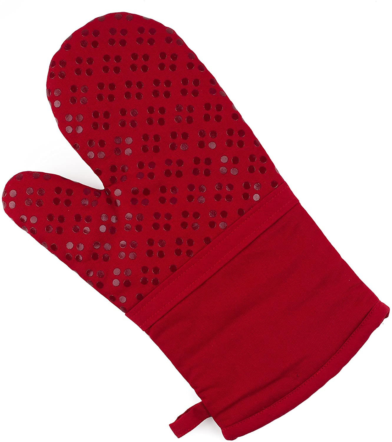 Robin Print Double Oven Gloves - oven mitt - pot holder - Christmas -  kitchenware - kitchen textiles - baking mitts - patterned